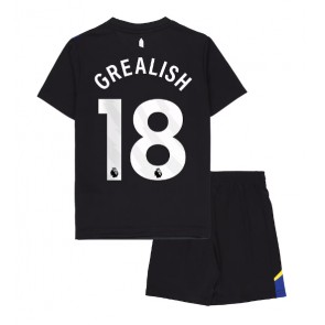 Everton Jack Grealish #18 Replika Babytøj Tredje sæt Børn 2025-26 Kortærmet (+ Korte bukser)